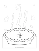 Whole Pie Coloring Page