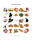 Thanksgiving Bingo 3 Thanksgiving Printables