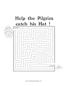 Maze Pilgrim Hat