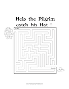 Maze Pilgrim Hat