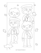 Parade Coloring Page